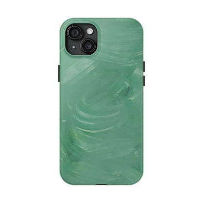 green paintbrush case