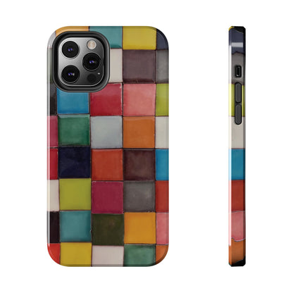 rainbow tile case