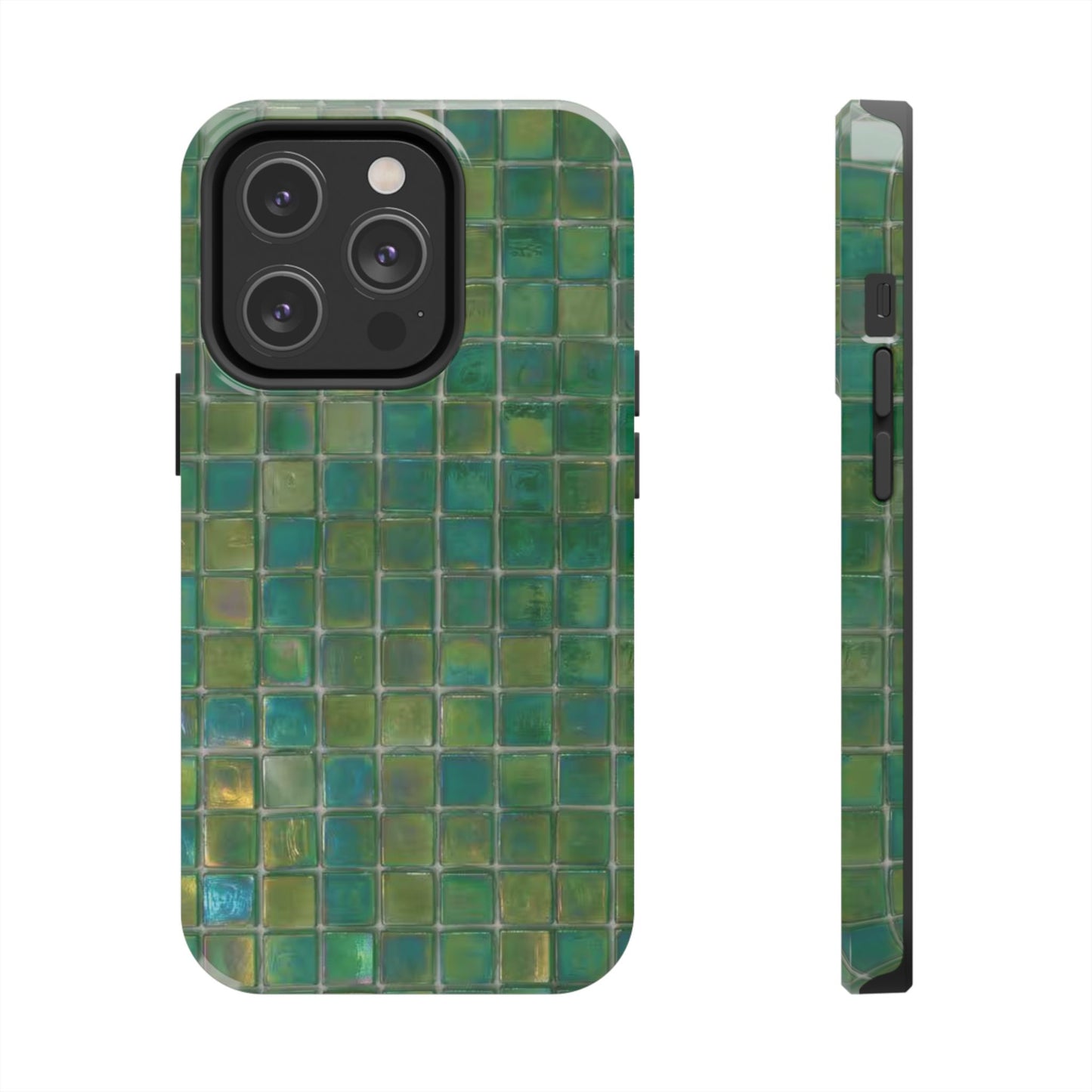 sea green tile case