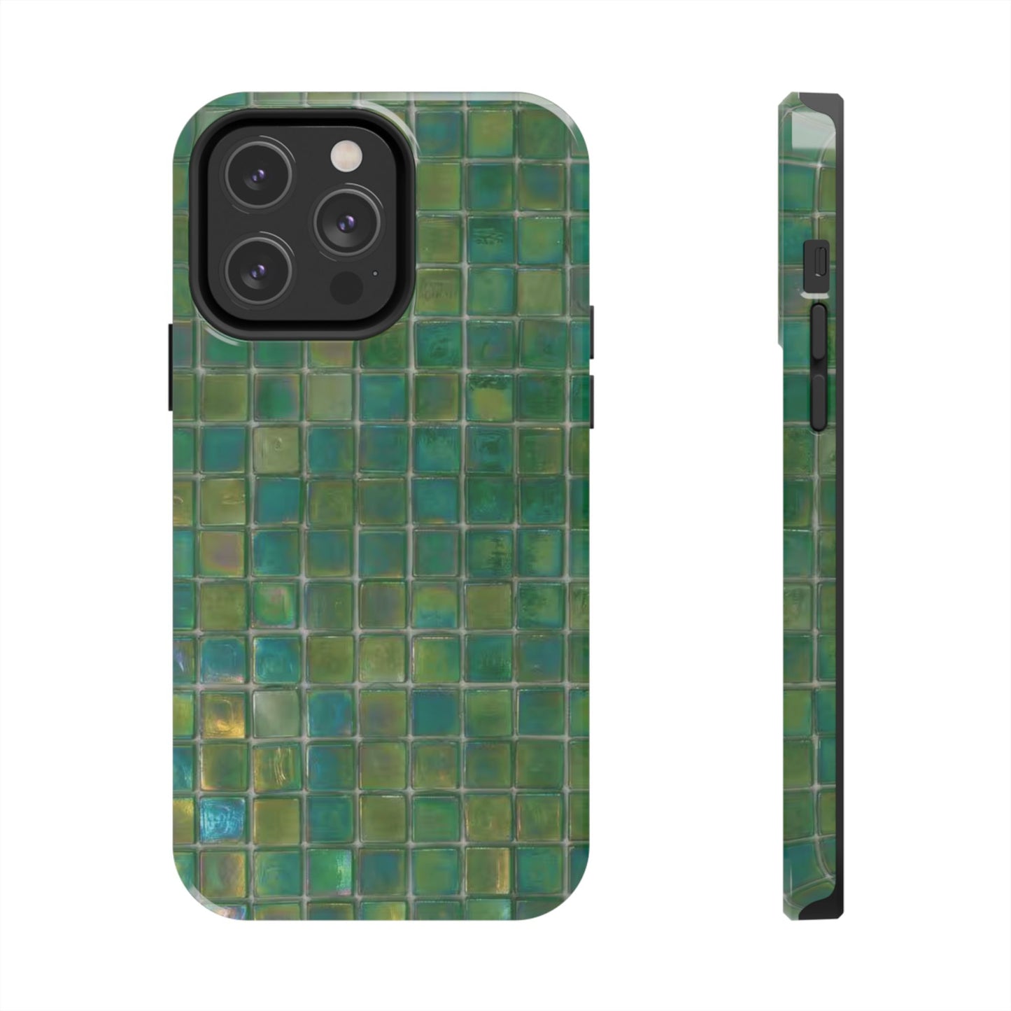 sea green tile case