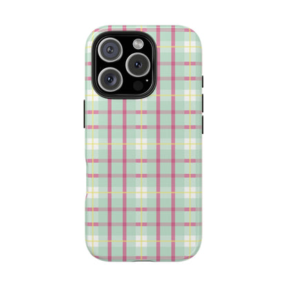 spring plaid case