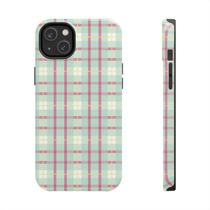 spring plaid case