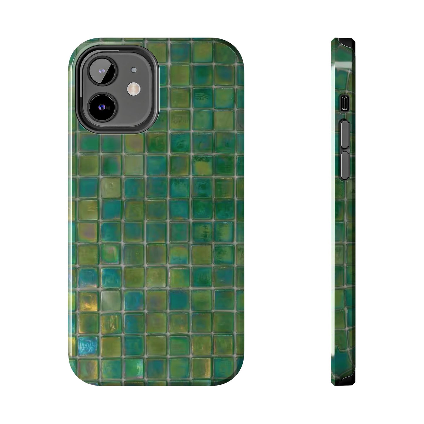 sea green tile case