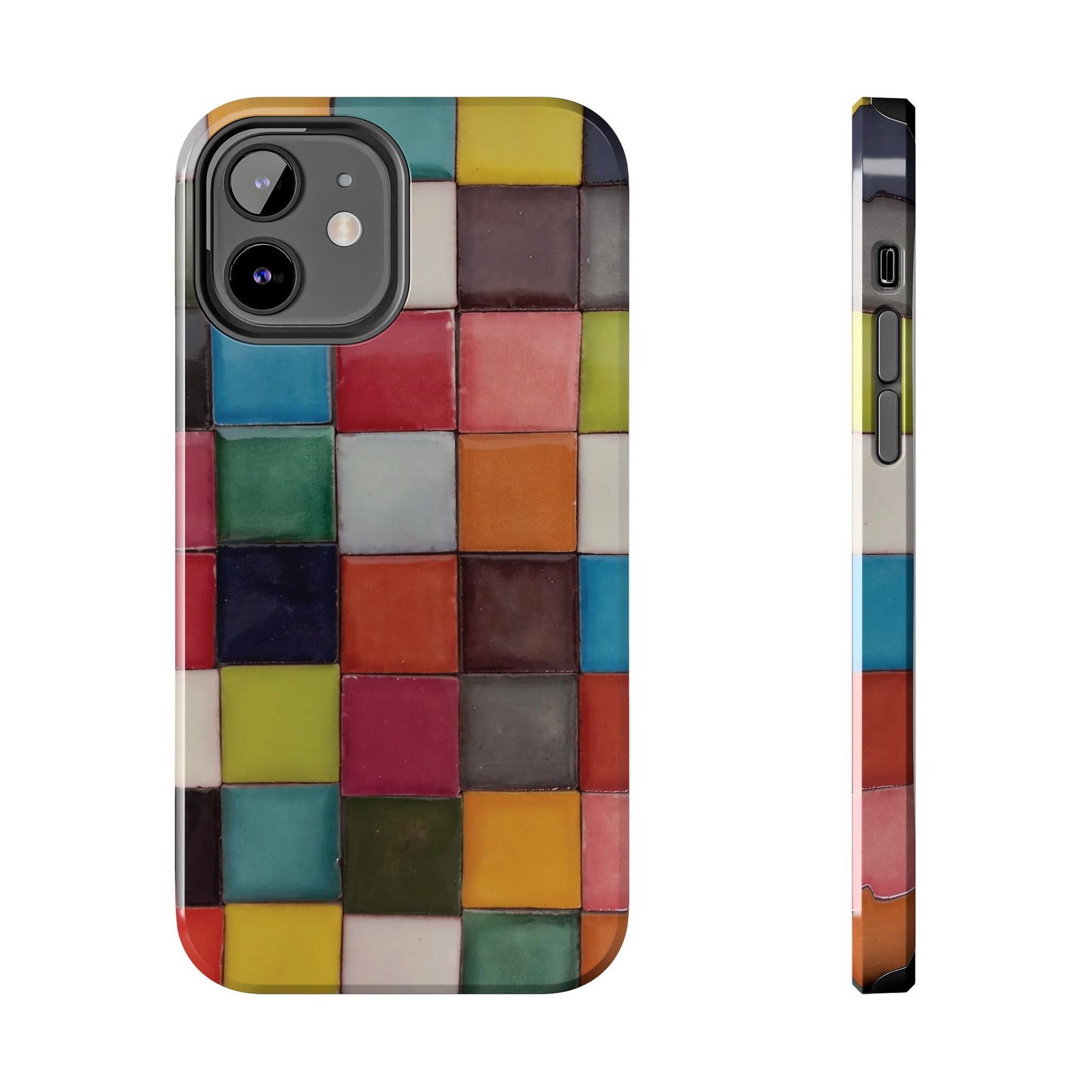 rainbow tile case