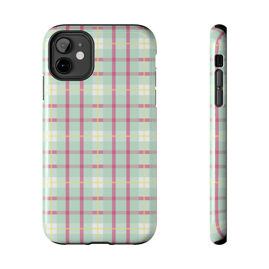 spring plaid case