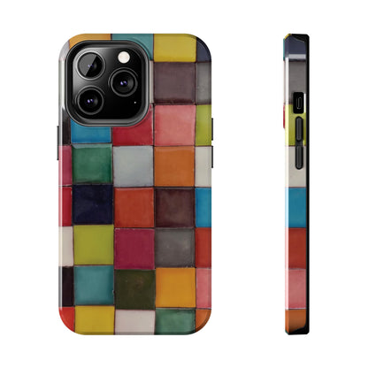 rainbow tile case