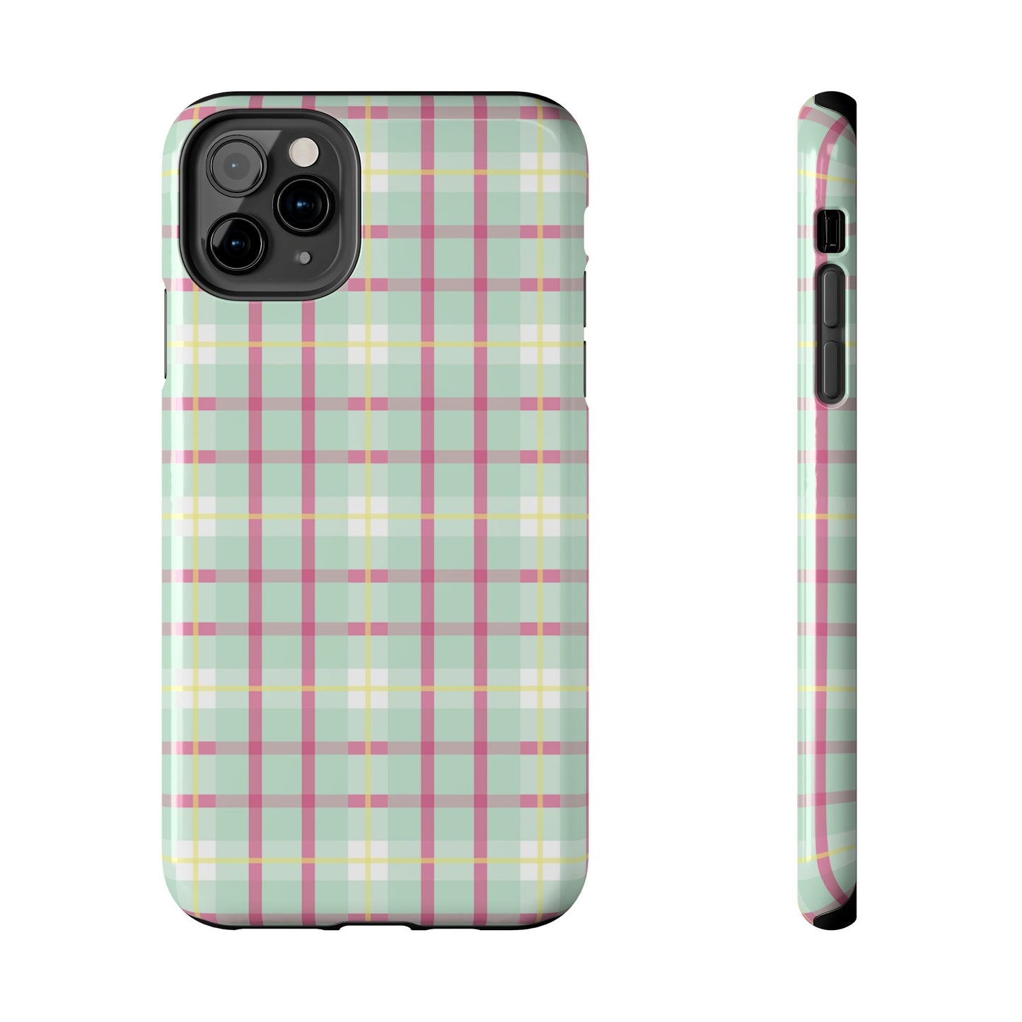 spring plaid case