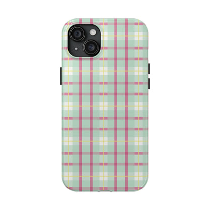 spring plaid case