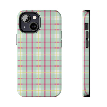 spring plaid case