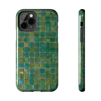 sea green tile case