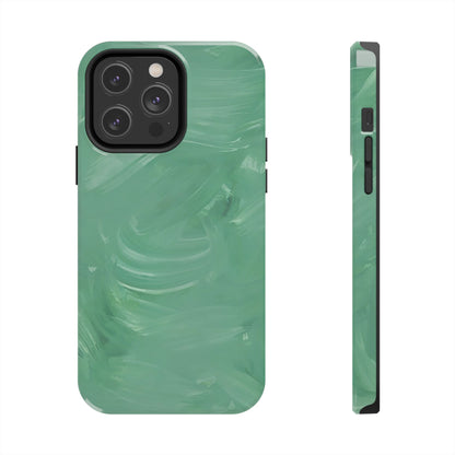 green paintbrush case