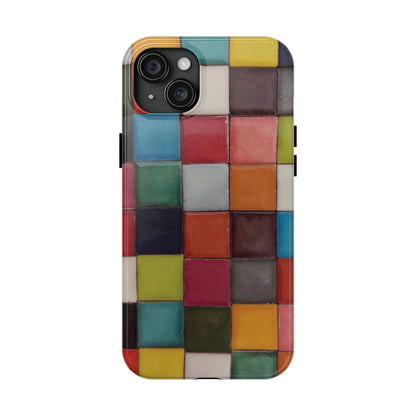 rainbow tile case