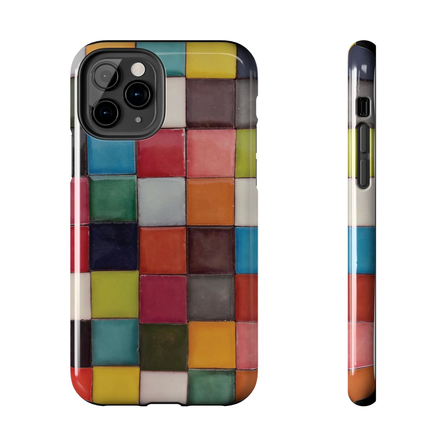 rainbow tile case