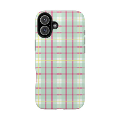 spring plaid case