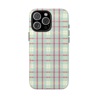 spring plaid case