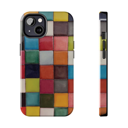 rainbow tile case