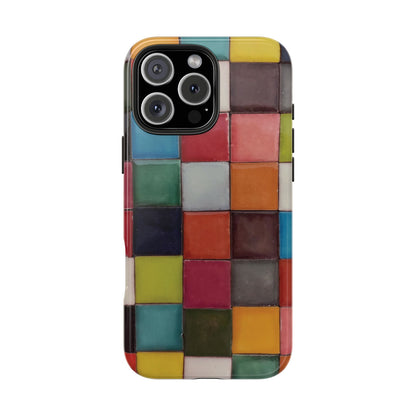 rainbow tile case