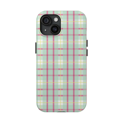 spring plaid case