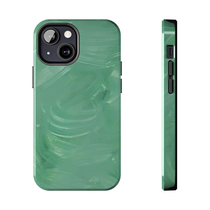 green paintbrush case