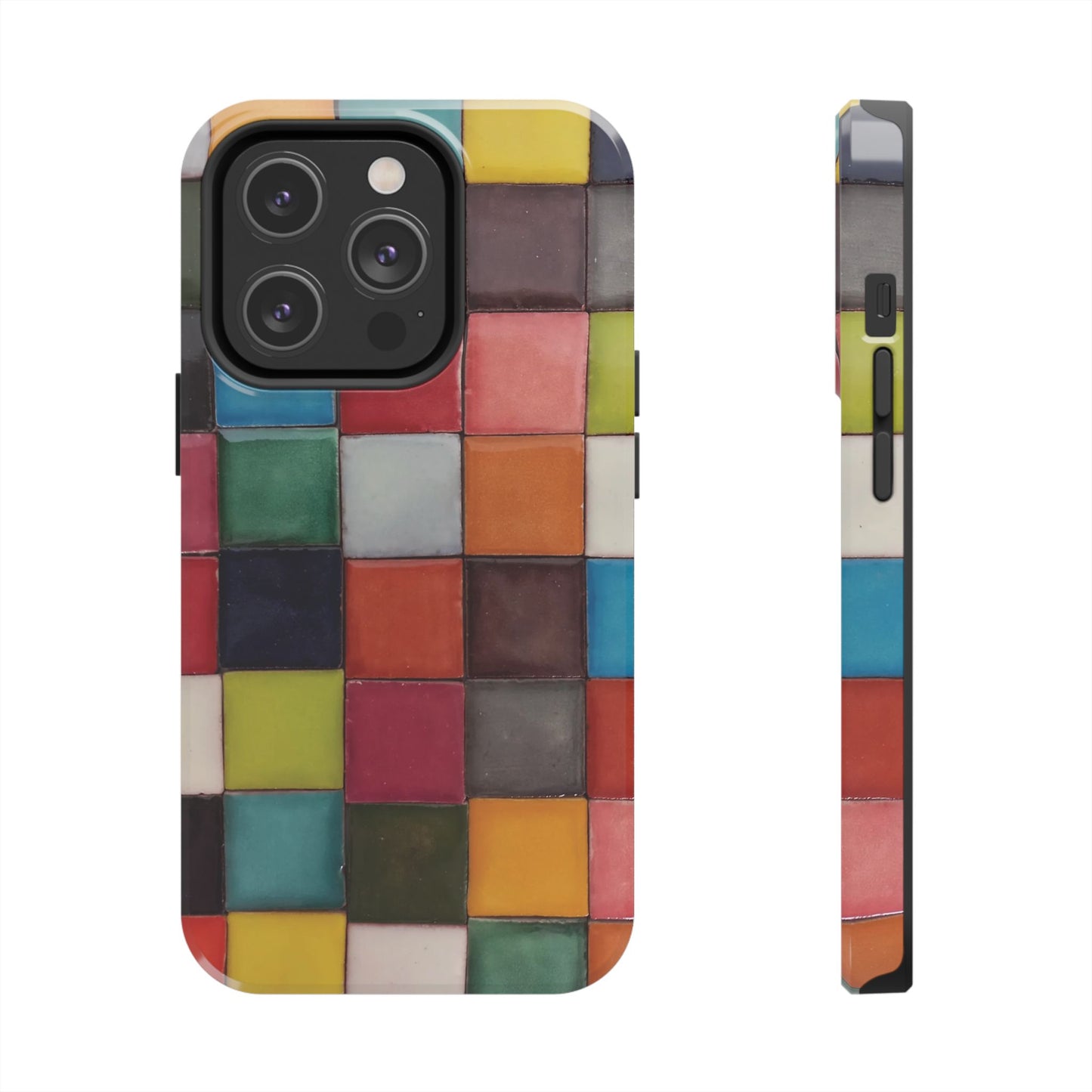 rainbow tile case