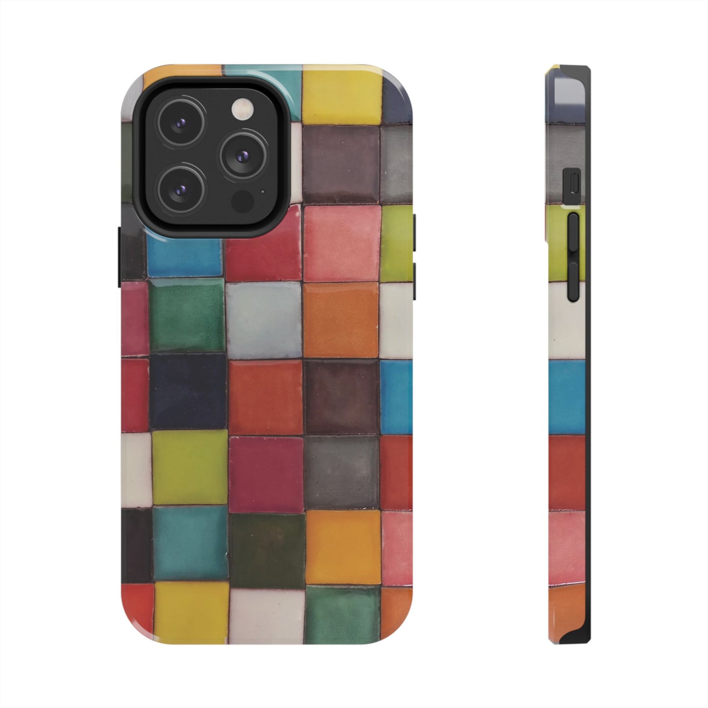 rainbow tile case