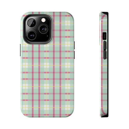 spring plaid case