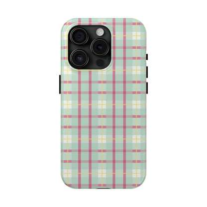 spring plaid case