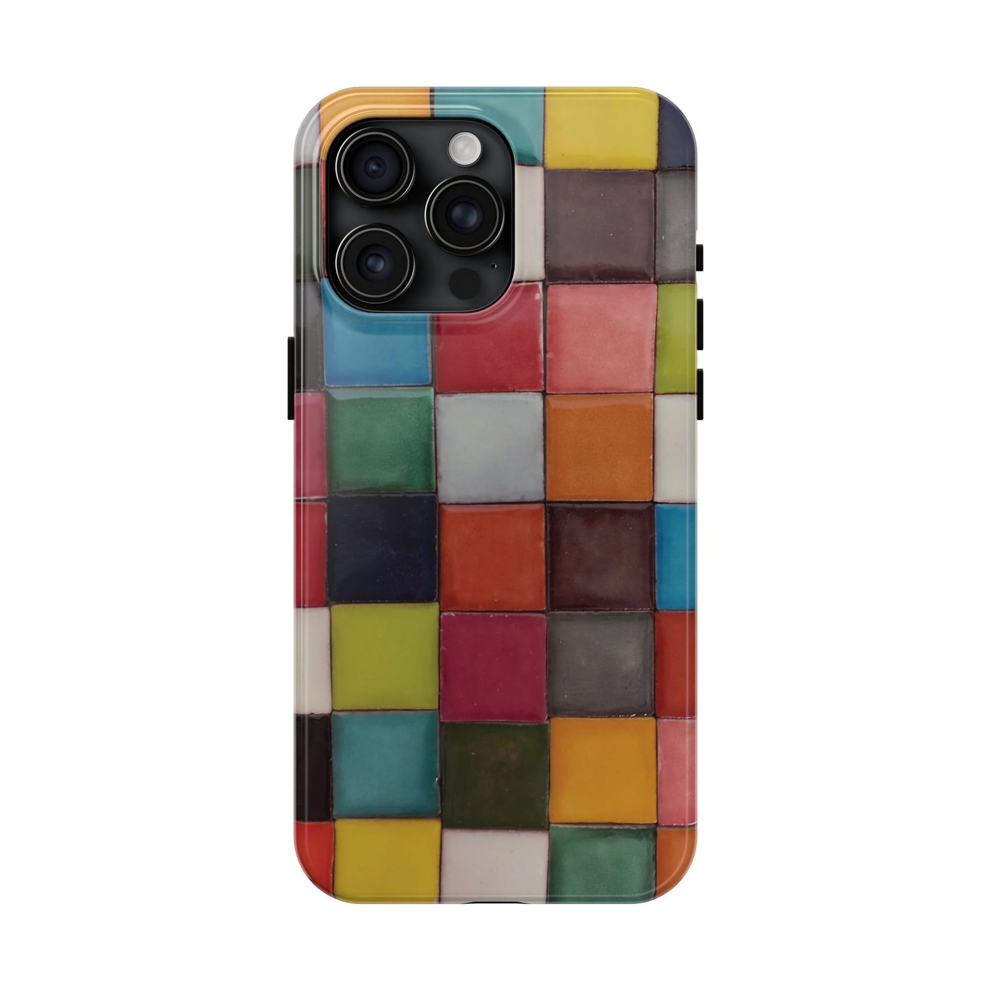 rainbow tile case