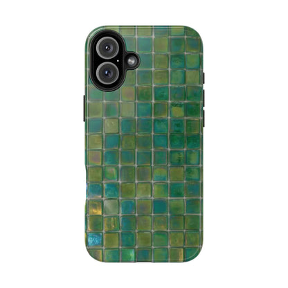 sea green tile case