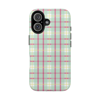 spring plaid case