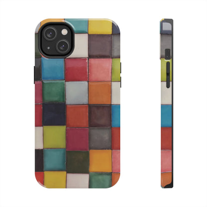 rainbow tile case